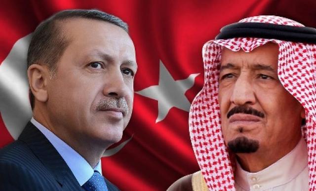 الملك سلمان وأردوغان 