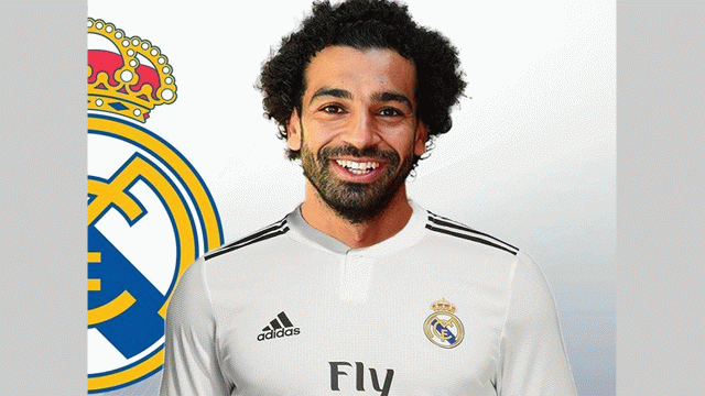 بالصور.. الظهور الأول لـ محمد صلاح بقميص ريال مدريد