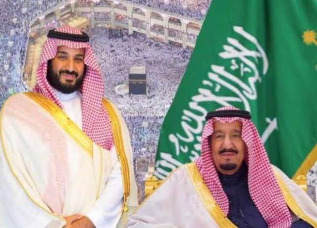 ملك السعودية وولي العهد