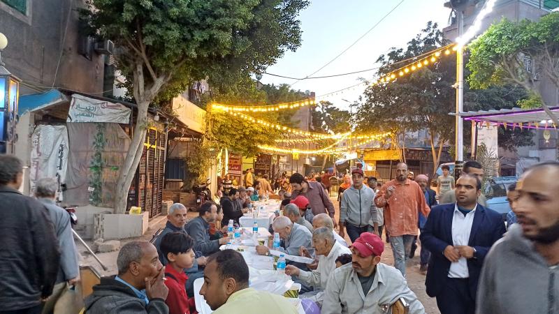 إفطار مائدة نوبار بشبرا الخيمة 