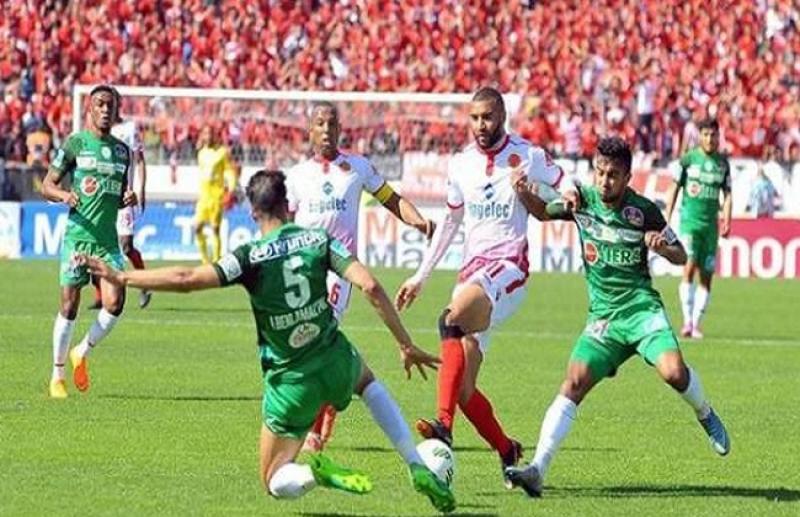 ترتيب الدوري المغربي بعد ديربي الوداد والرجاء.. صراع الصدارة يشتعل